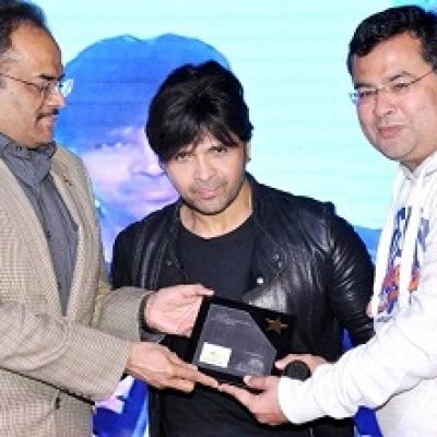 Himesh Reshammiya (Bollywood Singer honoured by Aryans Group of Colleges, Patiala