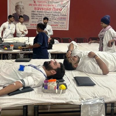 blood donation camp