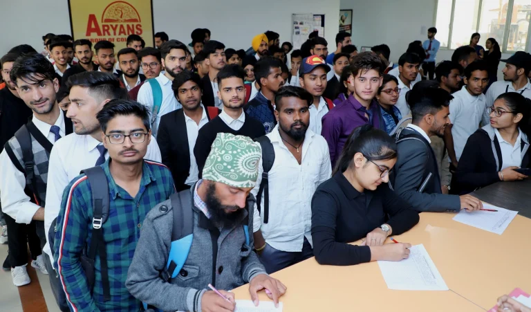 49th Aryans Job Fest held at Aryans Campus