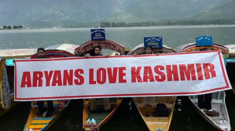 Aryans Organises 7th Shikara Race at Dal Lake