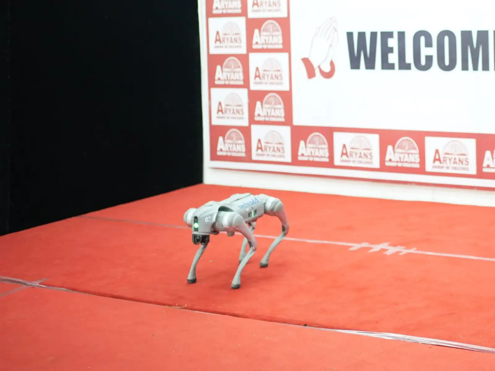 Aryans Group of Colleges Hosts AI Workshop with Live Robot Demonstration