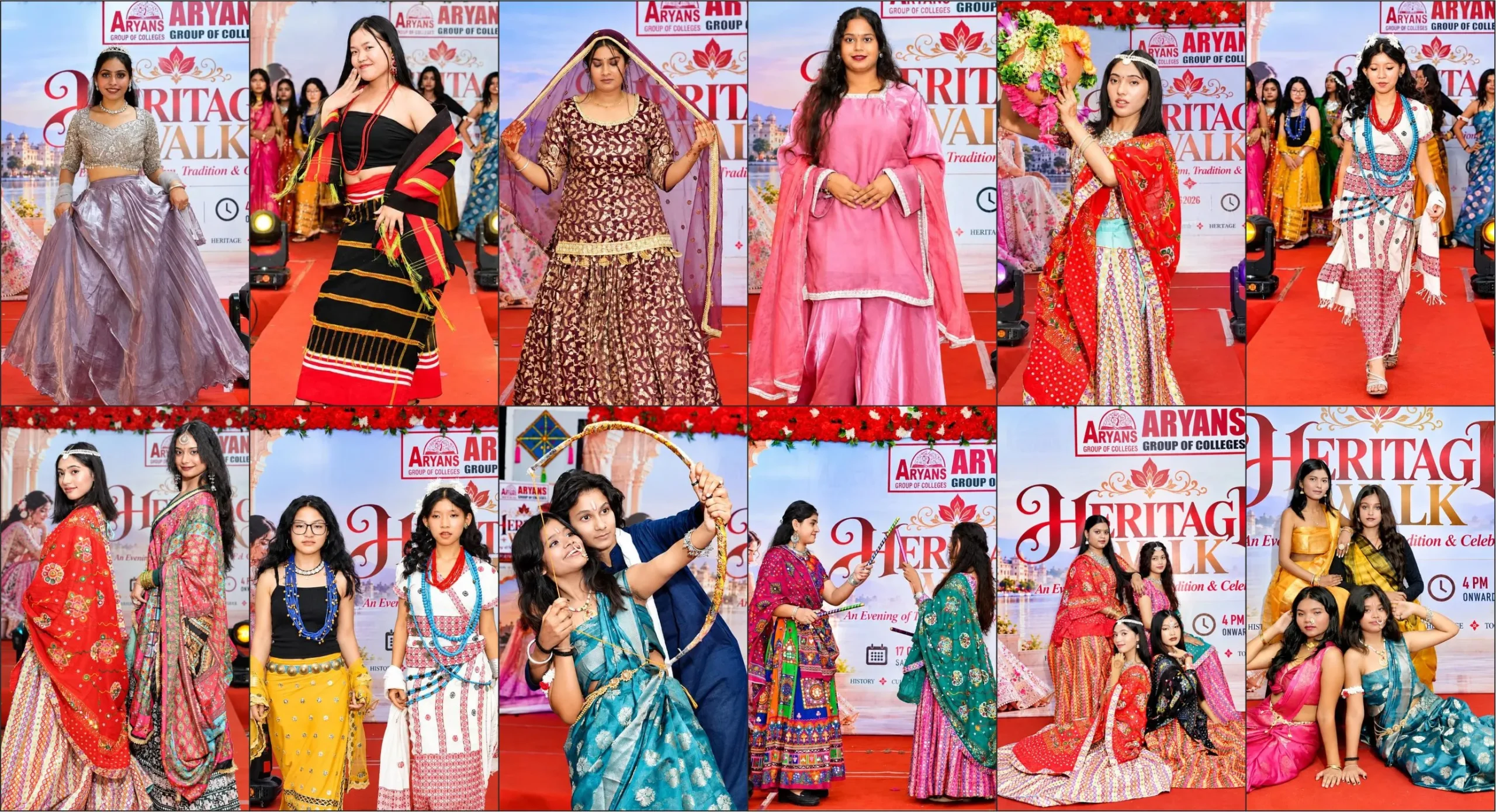Aryans Group of Colleges Celebrates Cultural Diversity with ‘The Heritage Walk’